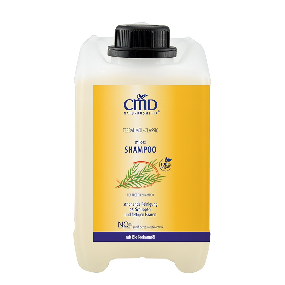 Shampoo mit Teebaumöl – tiefenreinigende Haarpflege, 2,5 l