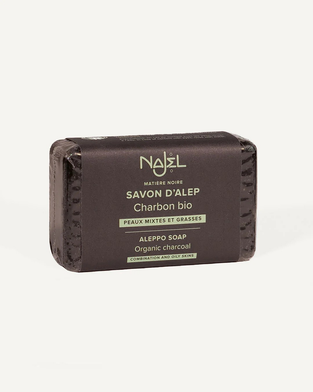 Aleppo Seife Pflanzenkohle Bio, 100 g
