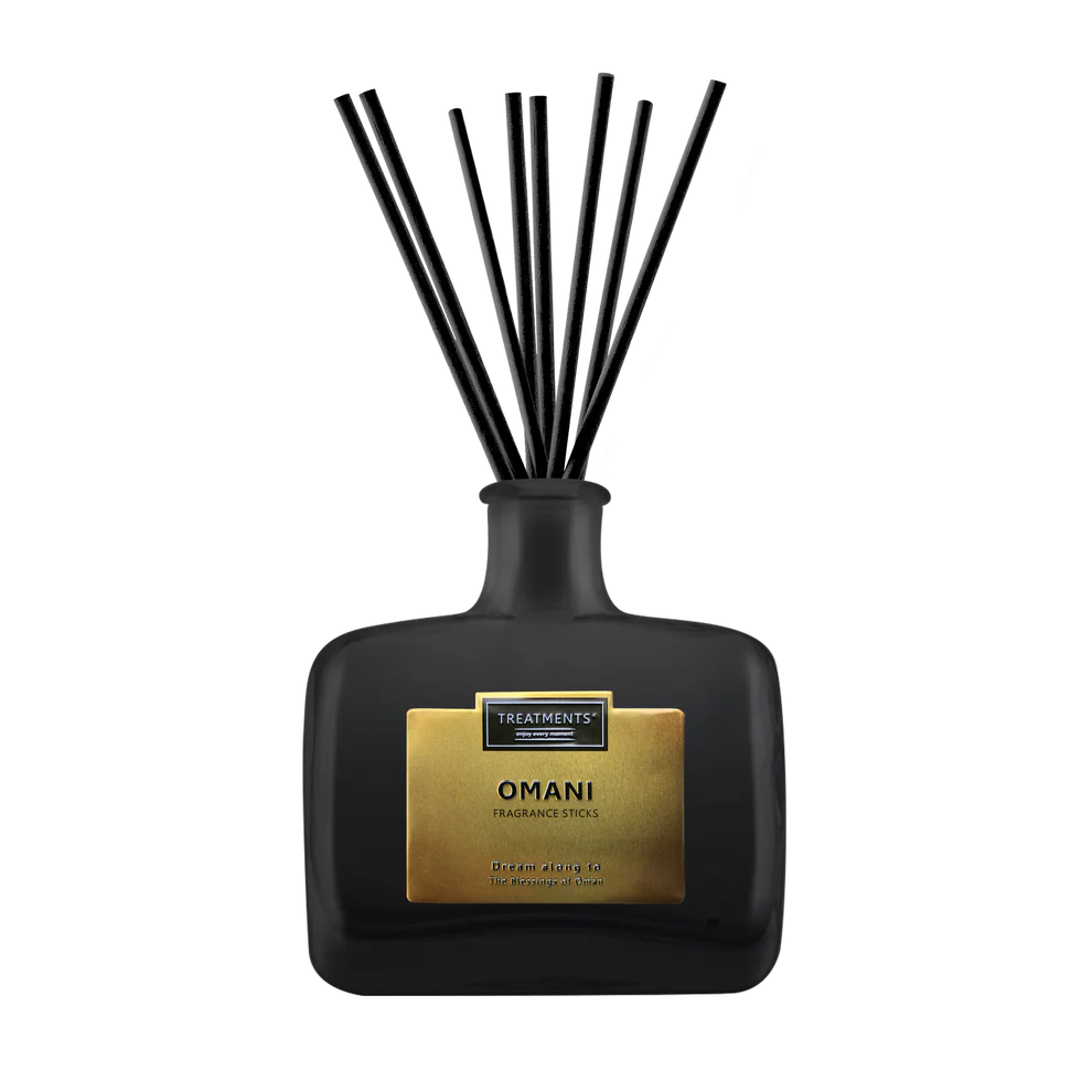 Omani Reed Diffuser – Exotic room fragrance with cherry blossom &amp; sandalwood