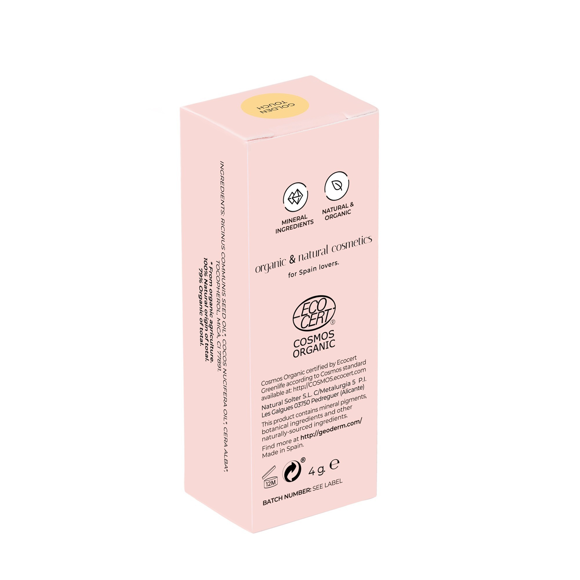 Highlighter Golden Touch – Organisch & natürlich strahlend, 4 g