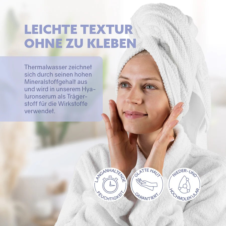 Gesichtspflege Hyaluronserum – intensive Feuchtigkeitspflege, 90 ml