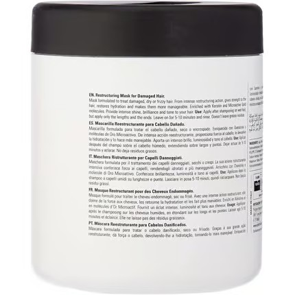 Gold Sublime Keratin Treatment Maske – Repair & Glanz, 1 L