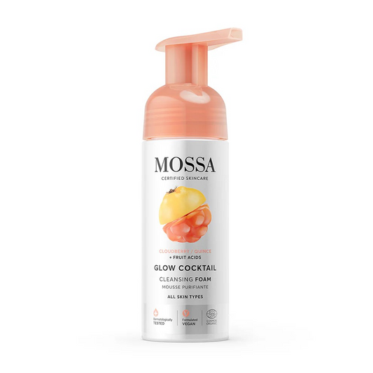 GLOW COCKTAIL Cleansing Foam  – Sanfte Reinigung & Aufhellung, 150 ml