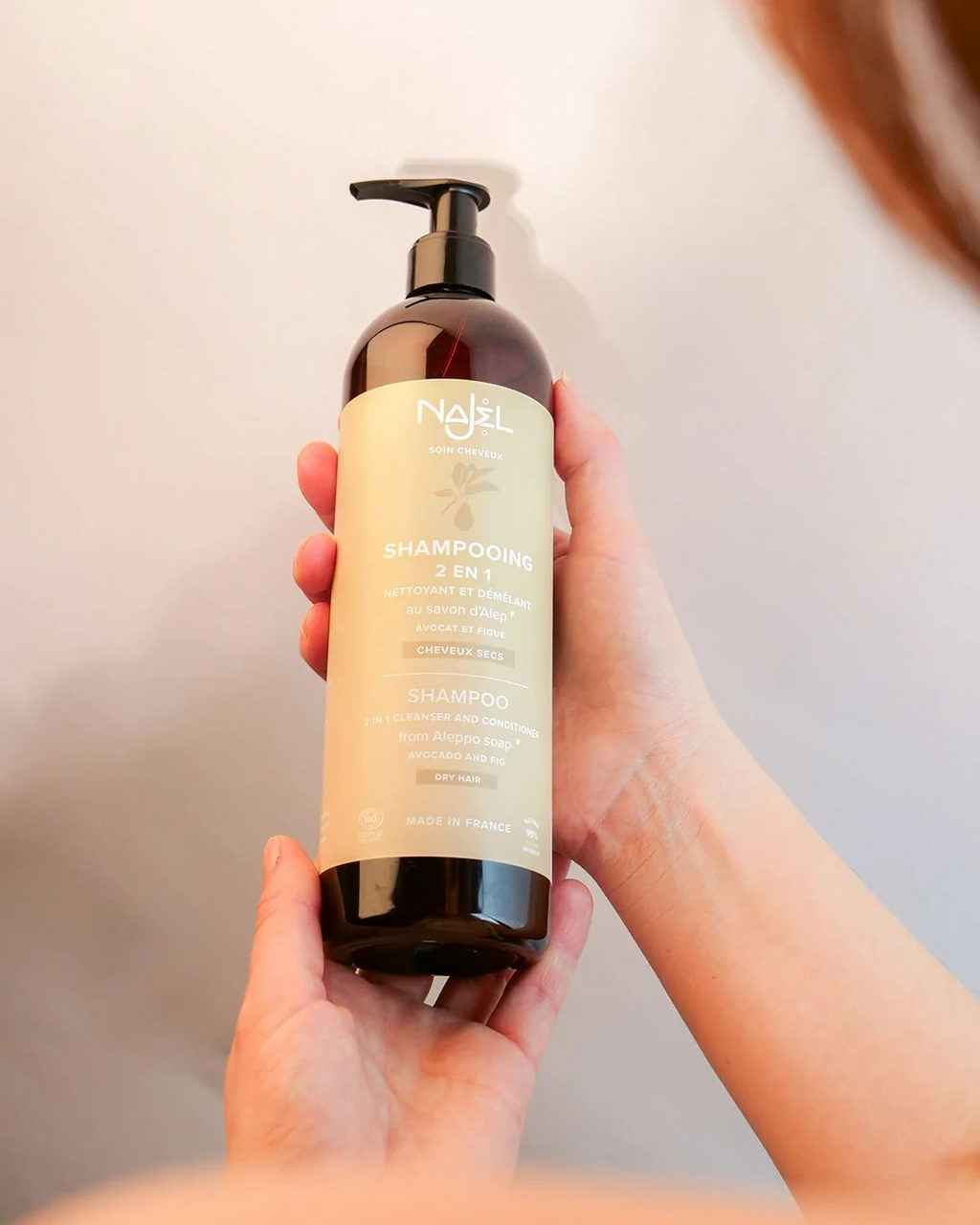 Aleppo Shampoo 2in1 für trockenes Haar, 500 ml