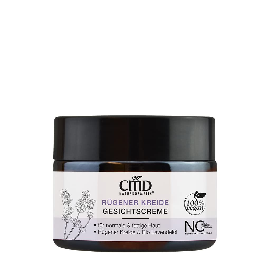 Gesichtscreme mit Rügener Kreide – Reisegröße, 50 ml