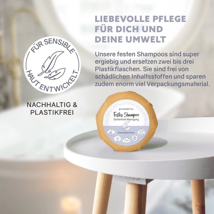 Schaumie Sensibelchen – milde Haarpflege, 60 g