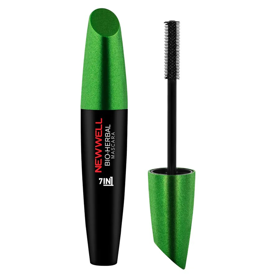 Bio Herbal Mascara 7 in 1, natürliche Volumen Mascara Pflege, 8 ml