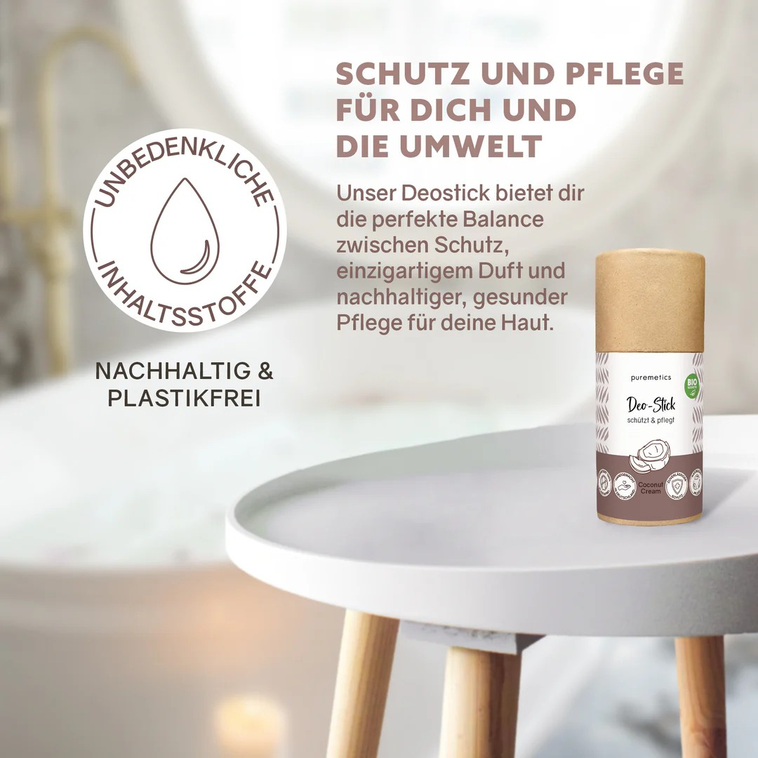 Deo-Stick Cocos Cream – sanfter Schutz, 60 g