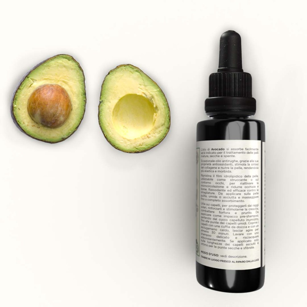 Organic Cold-Pressed Avocado Oil, 50 ml