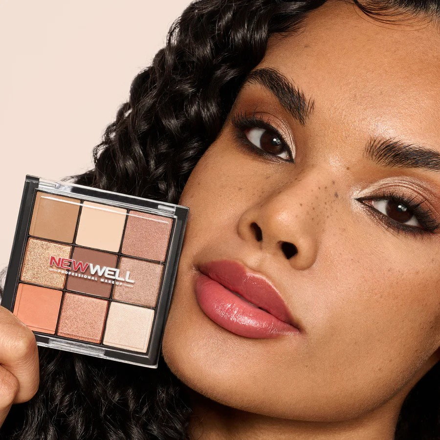 Lidschatten Palette, vielseitige Farbauswahl Make-Up Palette, 9 g