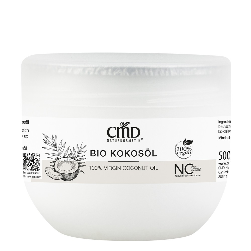 Bio Kokosöl – kaltgepresstes Pflegeöl, 500 ml