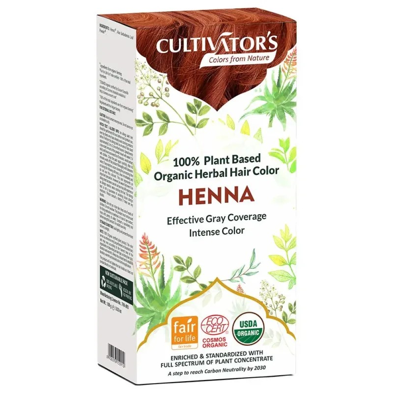 Bio Henna Haarfarbe, 100g