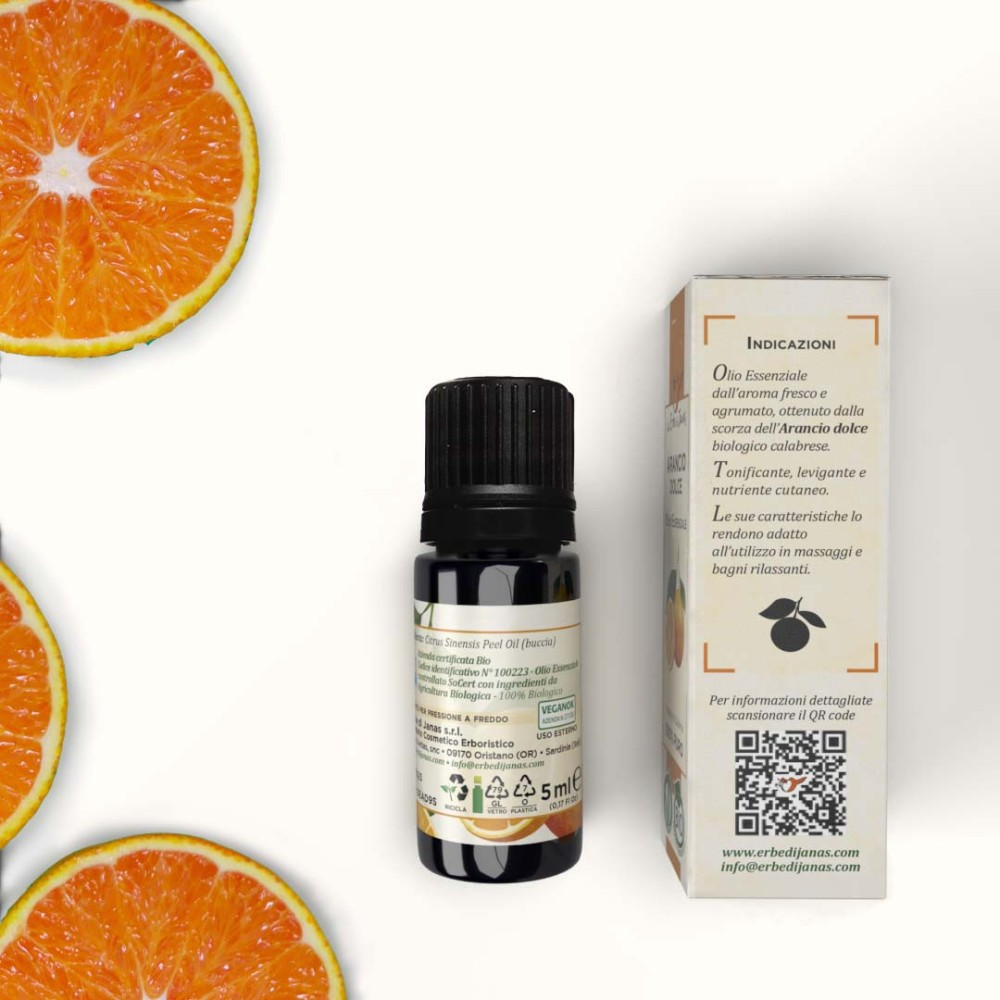 Bio Ätherisches Öl Orange aus Kalabrien, 5 ml