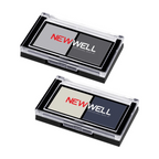 Lidschatten Duo, kompakte Augen Make-Up Farben, 2 x 1.5 g