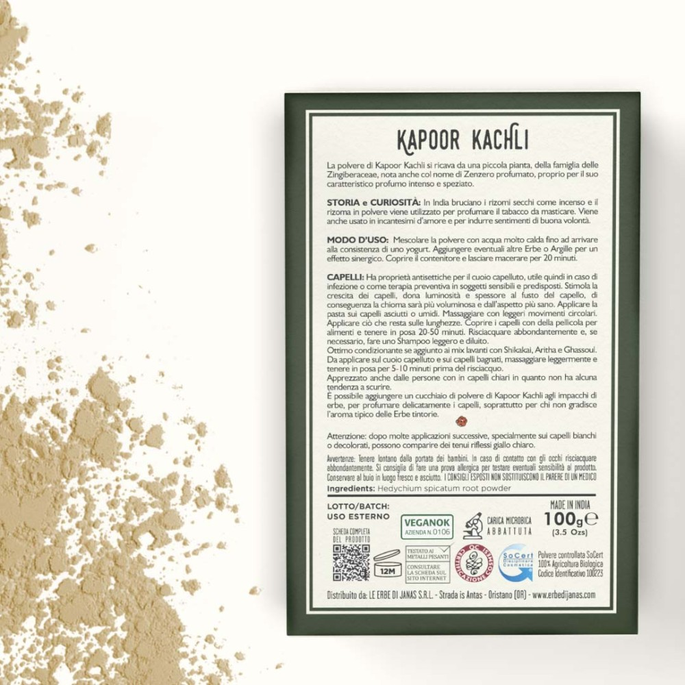 Organic Kapoor Kachli Powder, 100 g