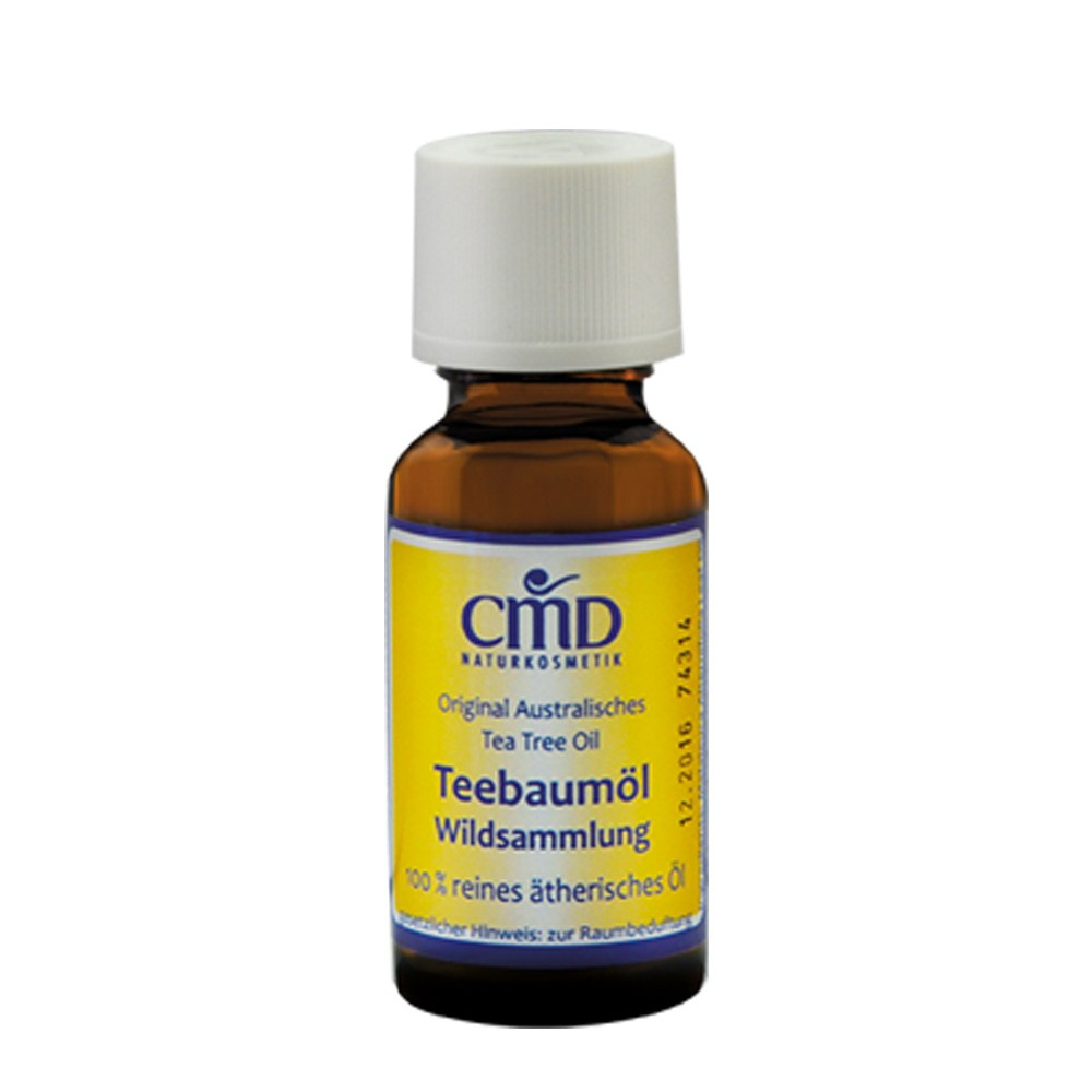 Teebaumöl Wildsammlung mit Tropfeinsatz, 20 ml