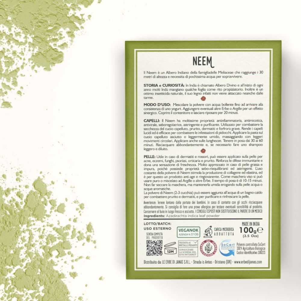 Bio Neem Pulver, 100 g