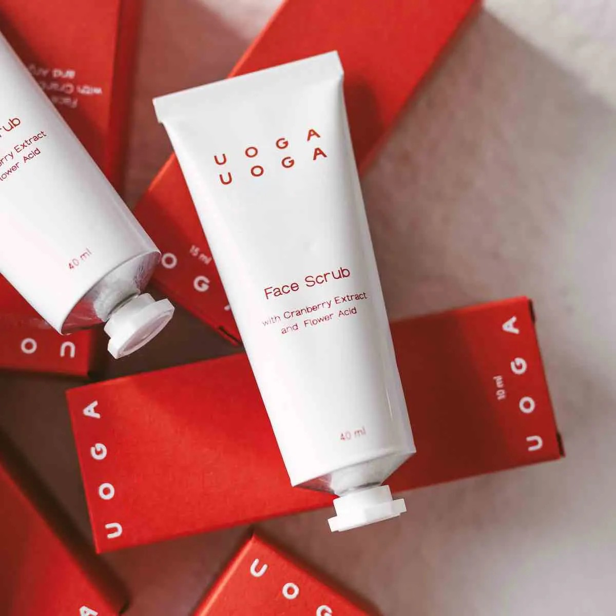 Face Scrub with Flower Acid – Gesichtspeeling, 40 ml