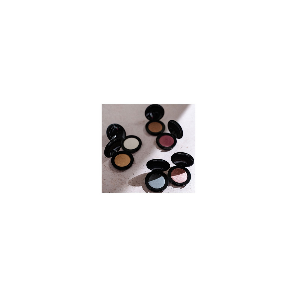 Compact Eyeshadow Marble Grey – Natürlicher, veganer Lidschatten, 2 g
