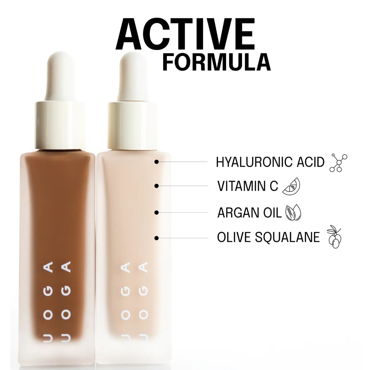Mineral Serum Foundation – Natürlich & Bio, 30 ml