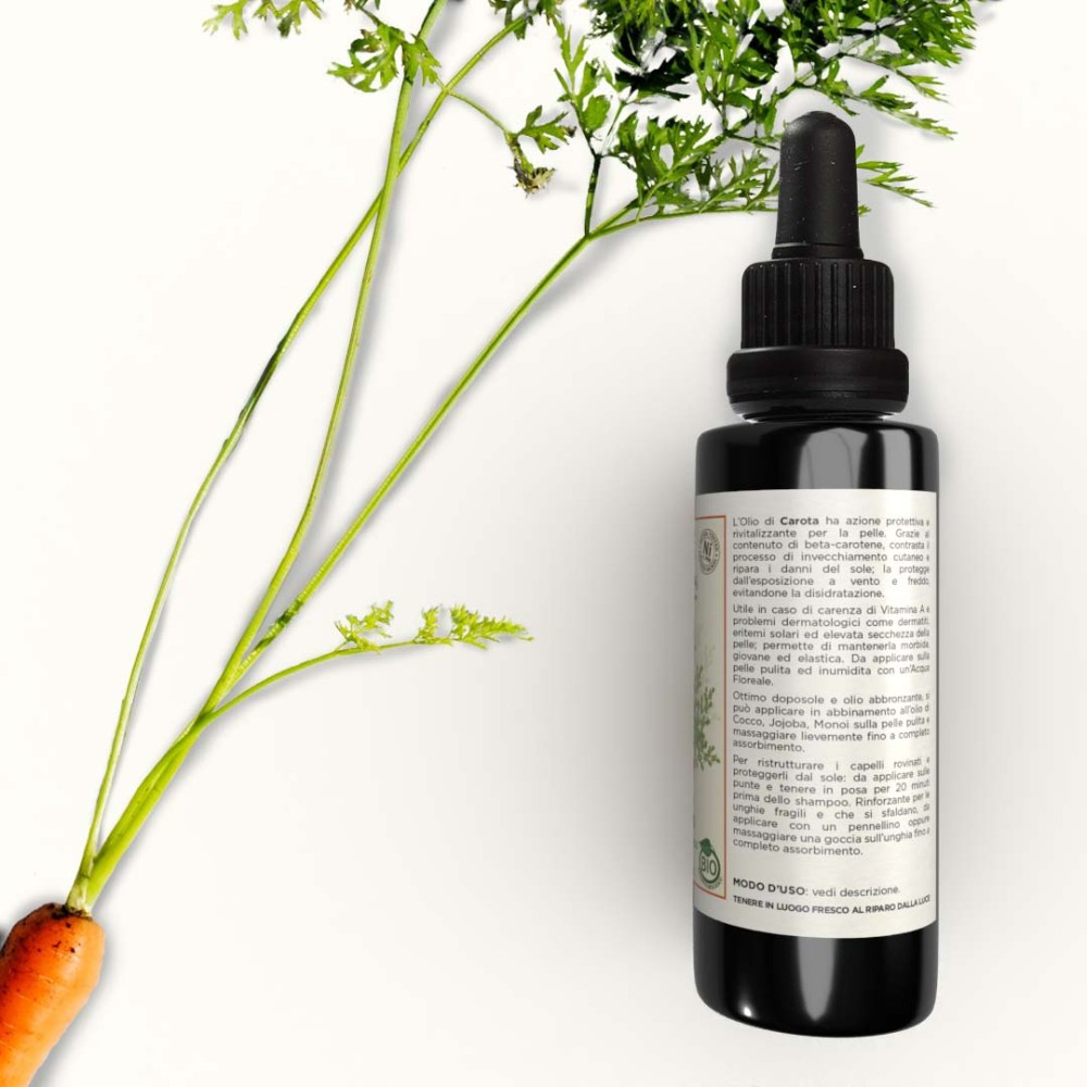 Organic Carrot Oil, 50 ml