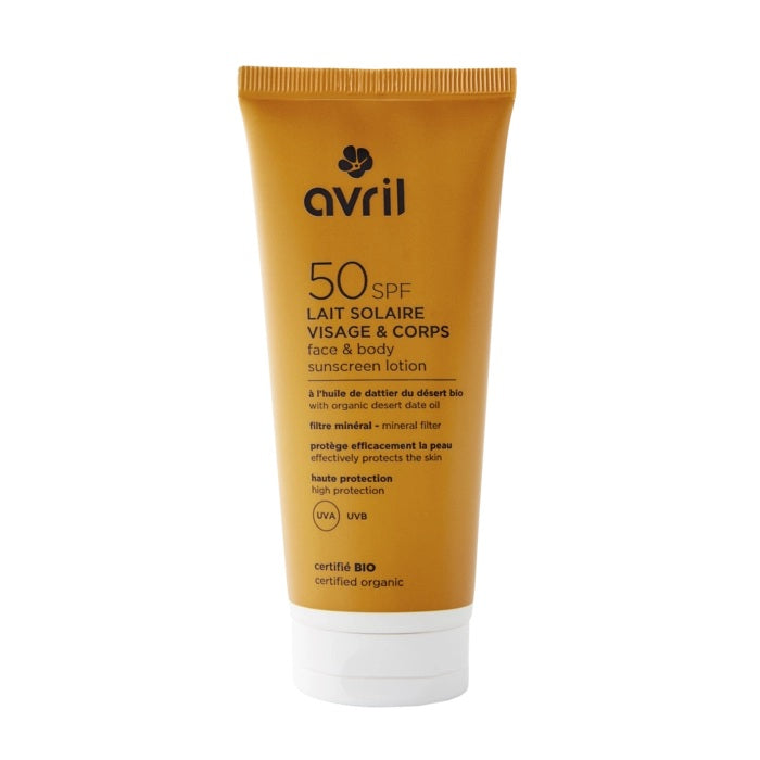io Sonnenmilch SPF 50 – Natürlicher, mineralischer Sonnenschutz, 100 ml