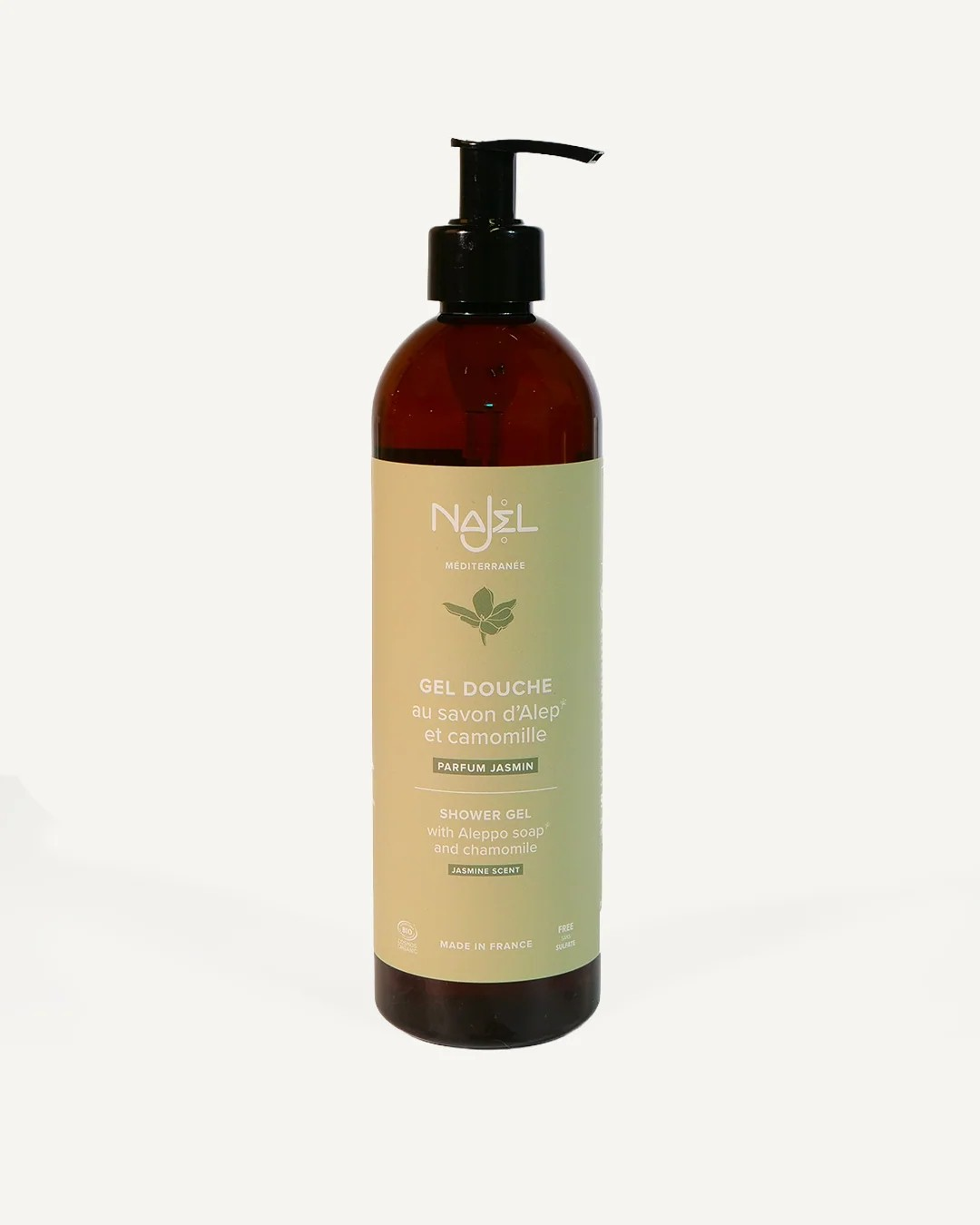 Duschgel mit Aleppo Seife & Jasminduft, 500 ml