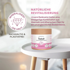 Badesalz Rosengarten – blumiges Badeerlebnis, 400 g