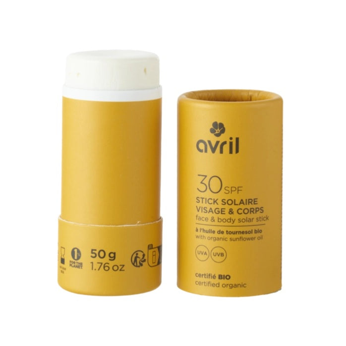 Sun Stick SPF 30 – Natürlicher Sonnenschutz für Gesicht & Körper, 50 ml
