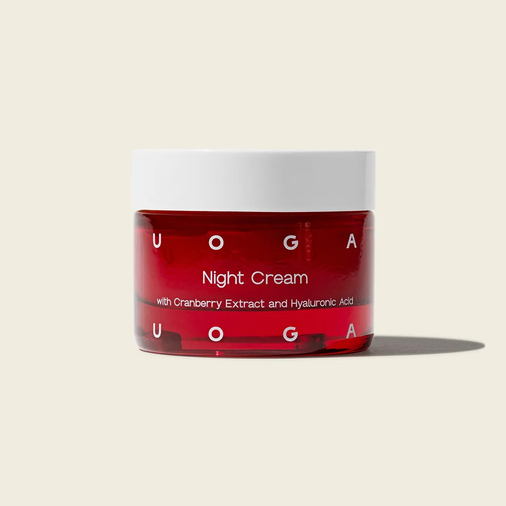 Night Face Cream with Hyaluronic Acid – Nachtcreme, 40 ml