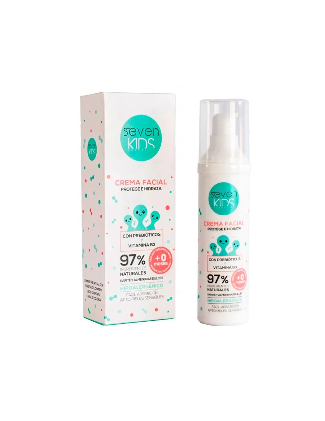 Seven Kids Cr. Facial mit Präbiotika & Vitamin B3 – 50 ml