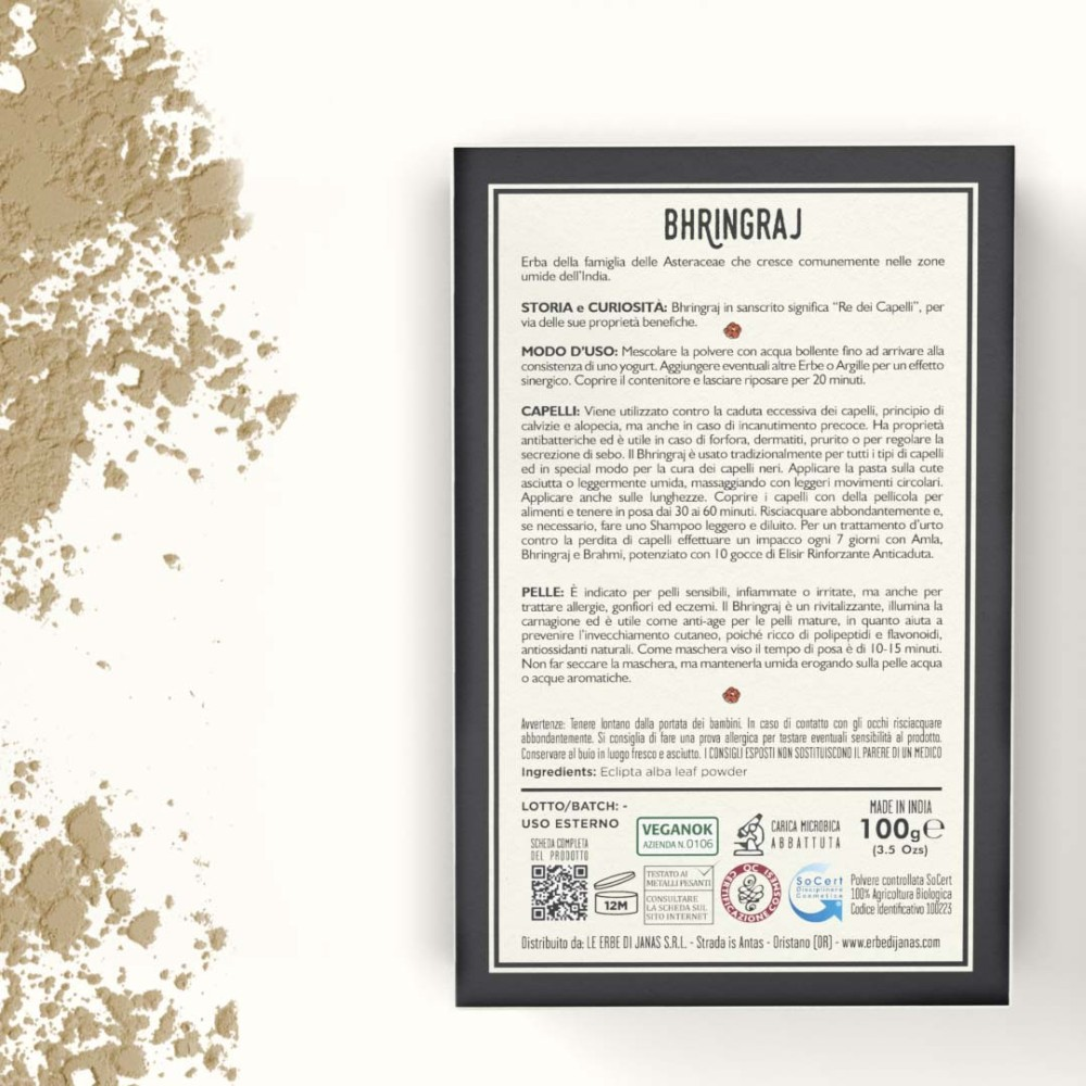 Bio Bhringraj Pulver, 100 g