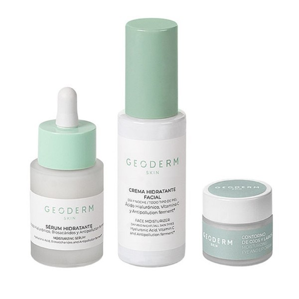 Feuchtigkeits-Pflegeset – Serum, Creme & Augenpflege (Bio & Vegan)