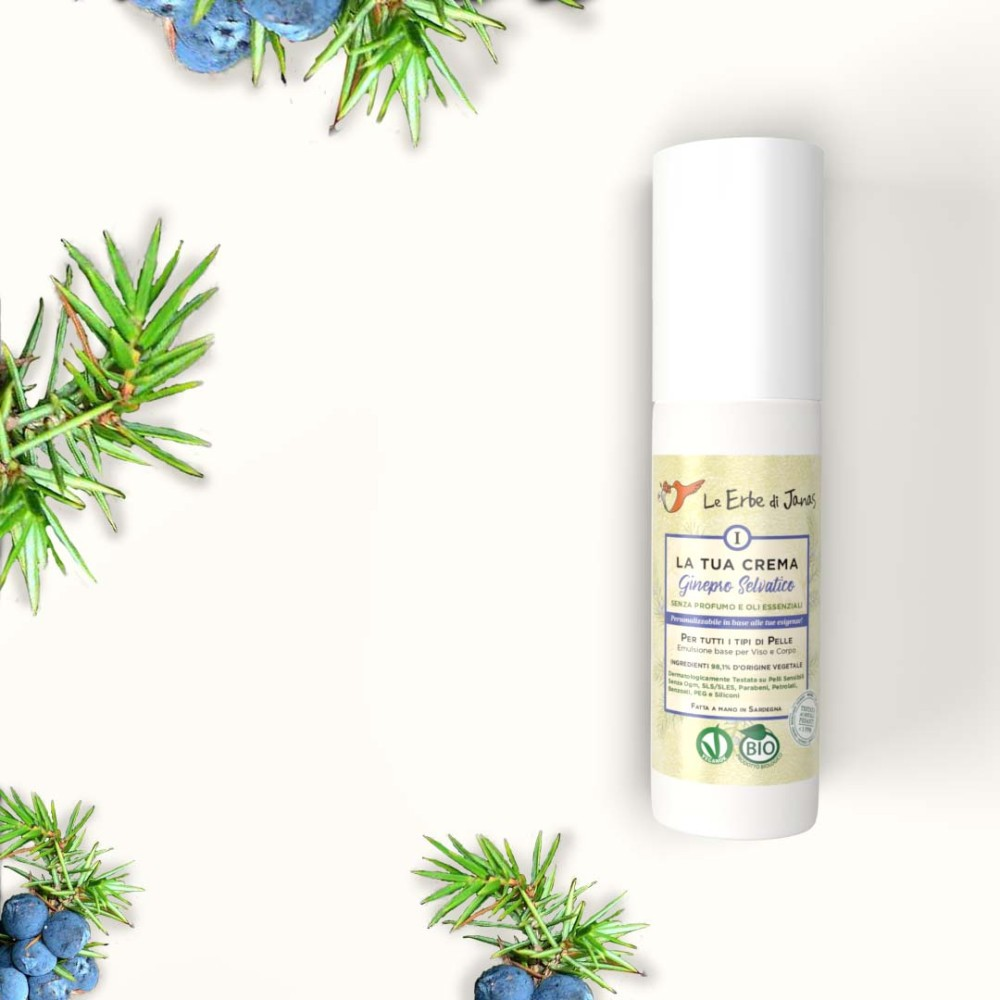 Bio Wacholder Creme aus Sardinien, 50 ml