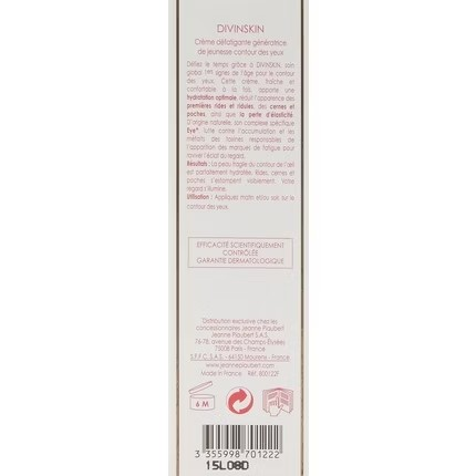 Divinskin Augencreme – Anti-Aging & Feuchtigkeitspflege, 15 ml