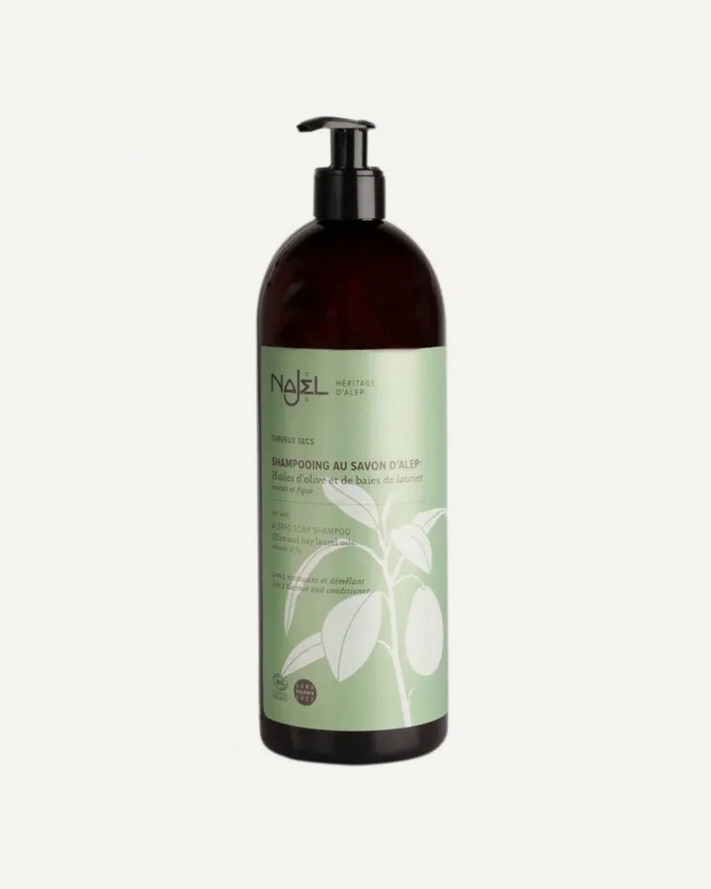 Aleppo Shampoo 2in1 für trockenes Haar, 500 ml