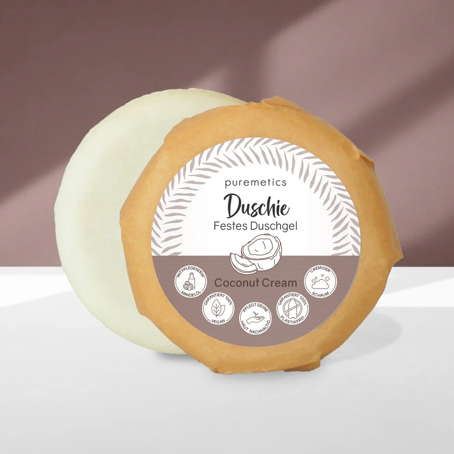 Duschie Coconut Cream – cremige Pflege, 60 g