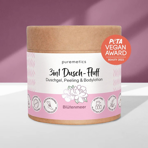 3in1 Dusch-Fluff Blütenmeer – florale Pflege, 250 g
