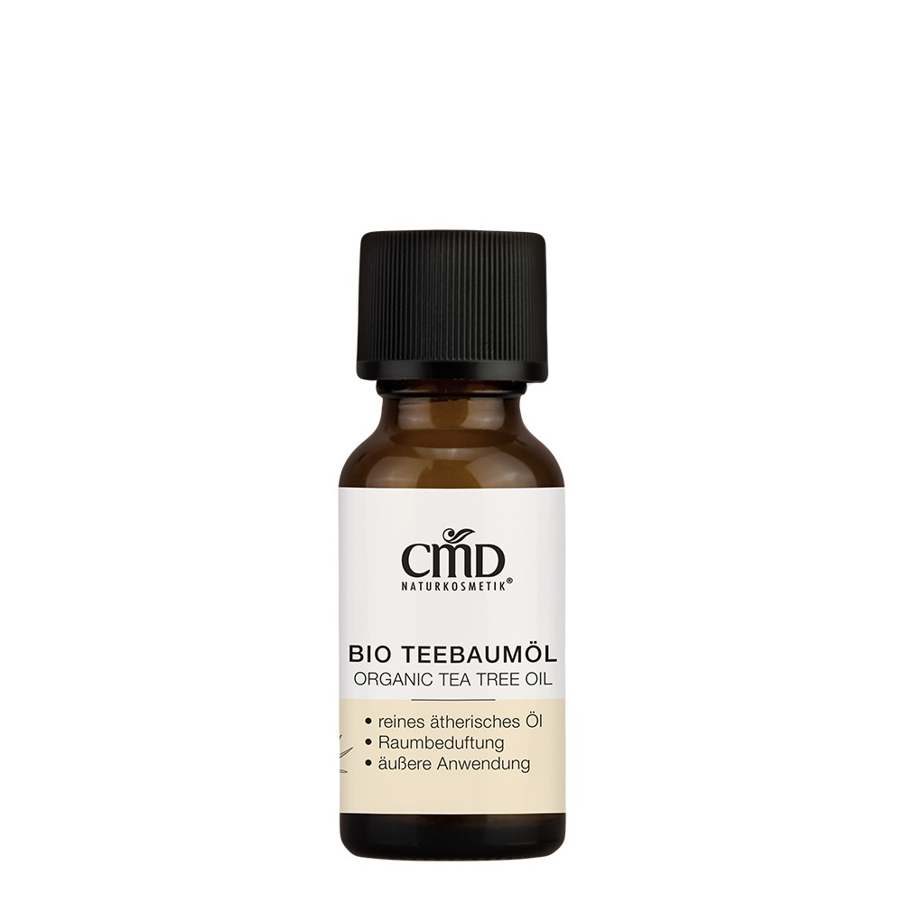 Teebaumöl Bio mit Tropfeinsatz, 20 ml