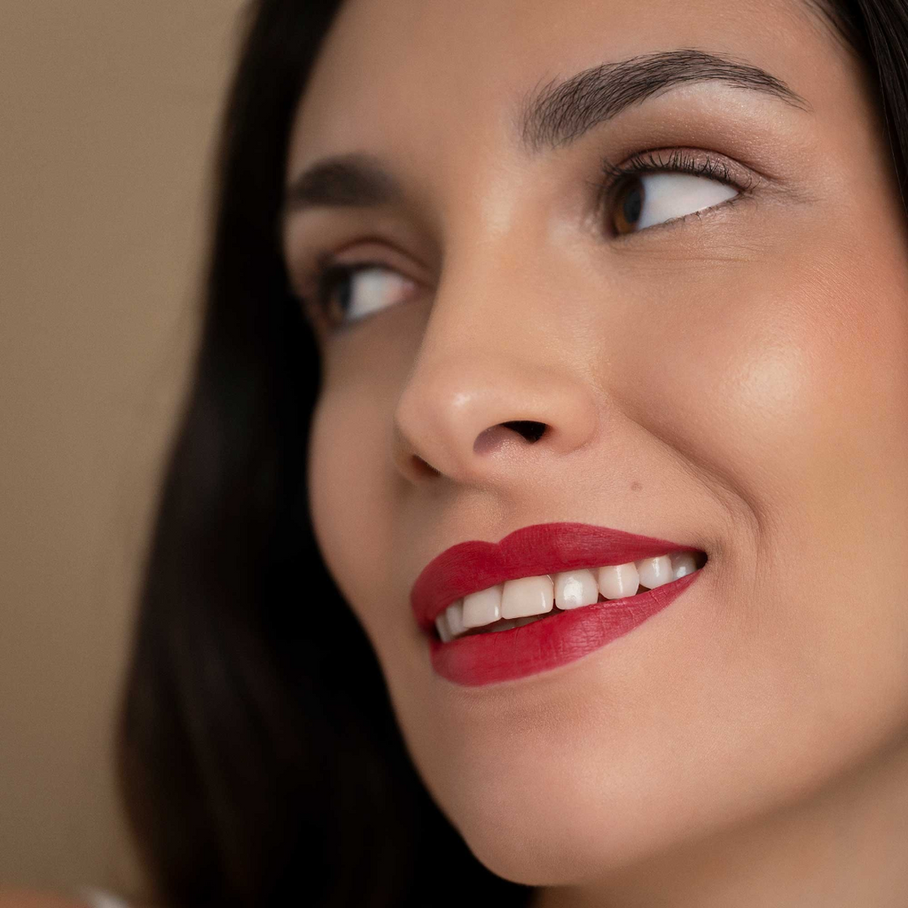 Arabian Night Dark Red Lipstick – Bio, Natürlicher, 4 g