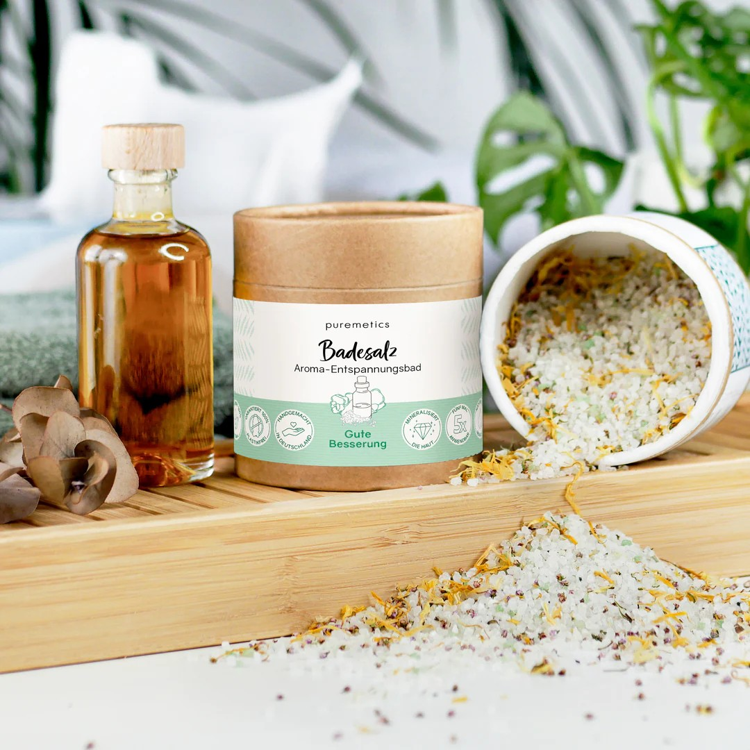 Badesalz Gute Besserung – Geschenkidee, 400 g