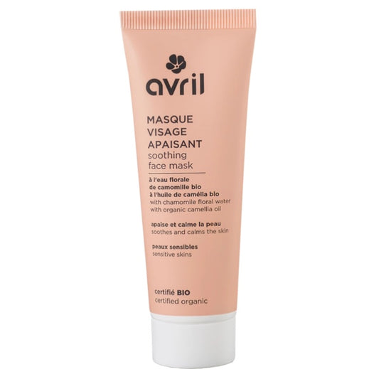  Bio Beruhigende Gesichtsmaske – Sanfte Pflege für empfindliche Haut, 50 ml