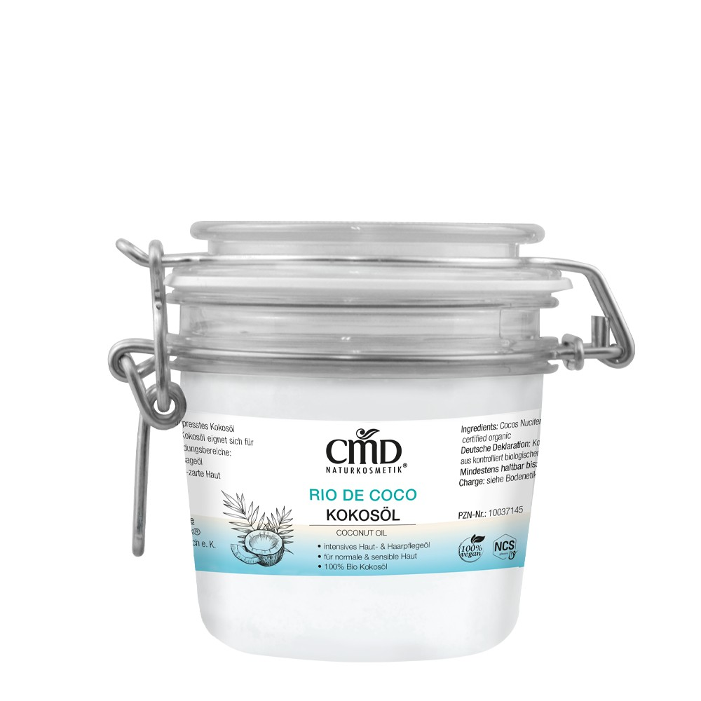 Bio Kokosöl – kaltgepresstes Pflegeöl, 200 ml