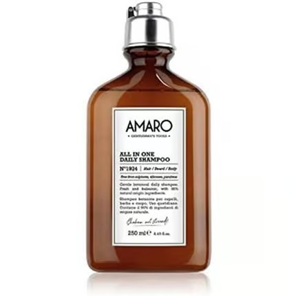 All-in-One Shampoo für Haar, Bart & Körper – sanfte tägliche Reinigung, 250 ml