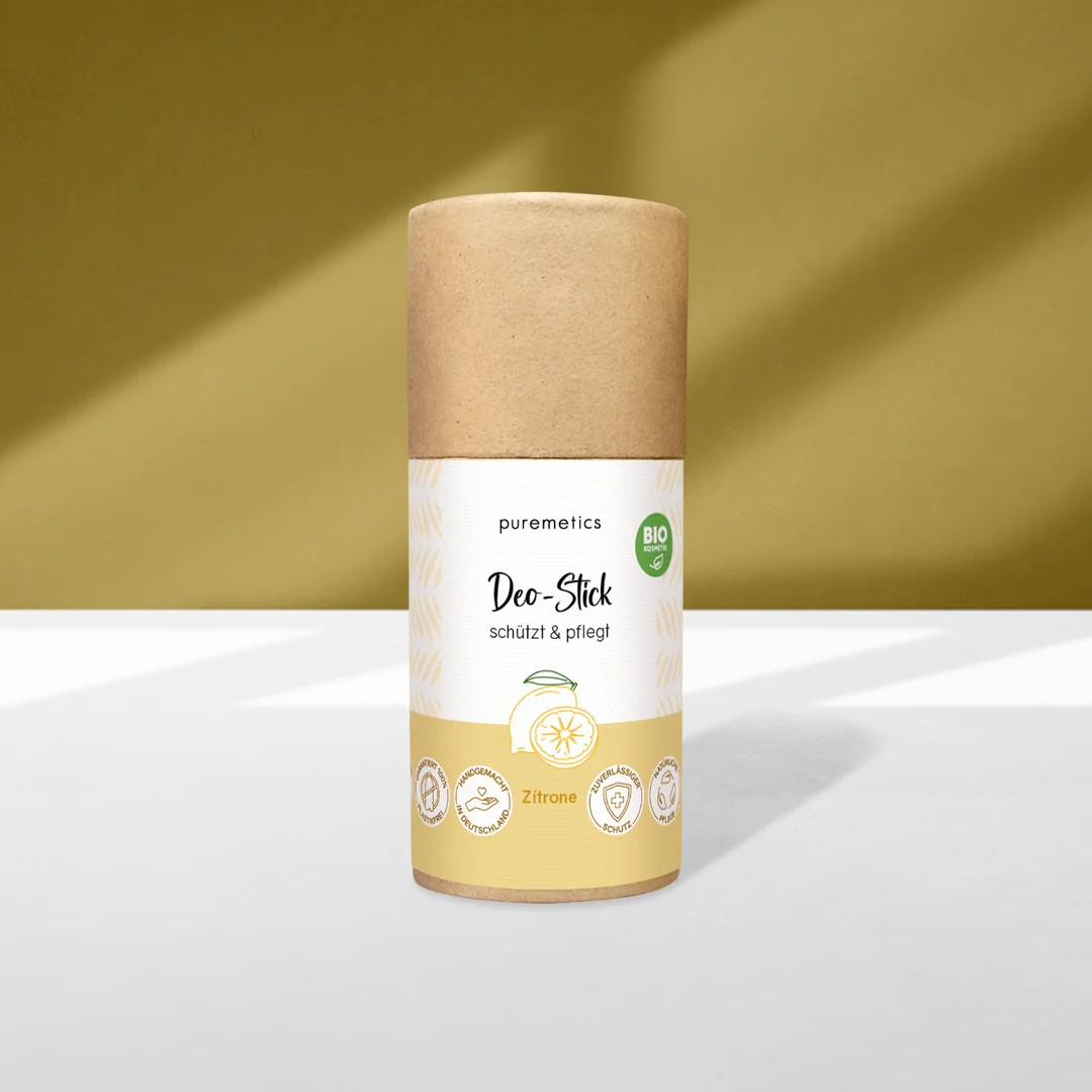 Deo-Stick Zitrone – frischer Schutz, 60 g