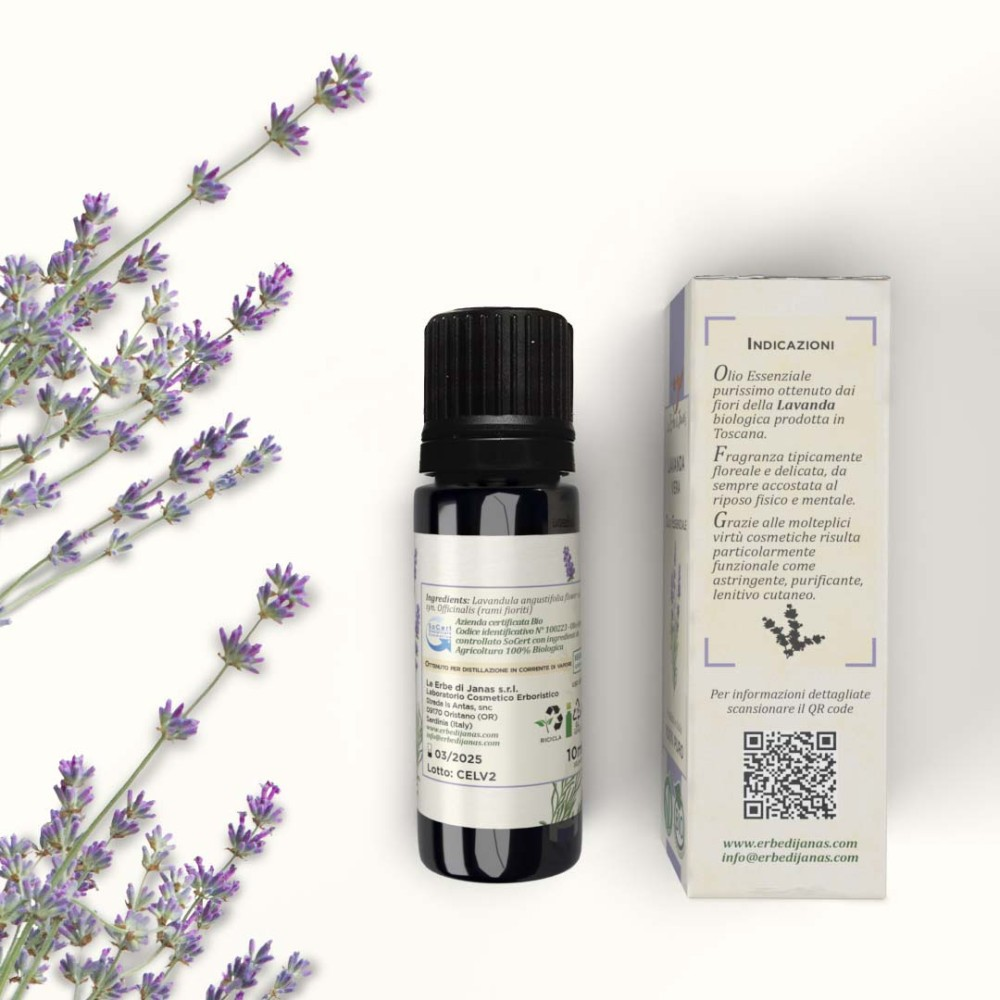 Bio Ätherisches Öl Lavendel aus der Toskana, 10 ml